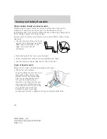 Предварительный просмотр 174 страницы Ford 2008 Sable Owner'S Manual