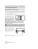 Предварительный просмотр 182 страницы Ford 2008 Sable Owner'S Manual