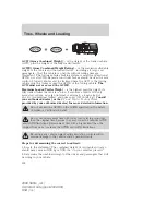 Предварительный просмотр 208 страницы Ford 2008 Sable Owner'S Manual