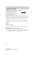 Предварительный просмотр 268 страницы Ford 2008 Sable Owner'S Manual