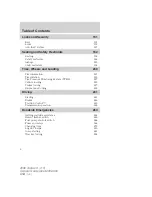 Предварительный просмотр 2 страницы Ford 2008 Taurus X Owner'S Manual