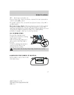 Предварительный просмотр 97 страницы Ford 2008 Taurus X Owner'S Manual