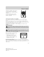 Предварительный просмотр 101 страницы Ford 2008 Taurus X Owner'S Manual