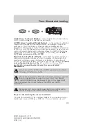 Предварительный просмотр 235 страницы Ford 2008 Taurus X Owner'S Manual