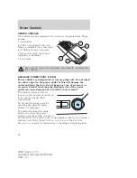 Предварительный просмотр 94 страницы Ford 2008 Taurus Owner'S Manual