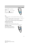 Предварительный просмотр 101 страницы Ford 2008 Taurus Owner'S Manual