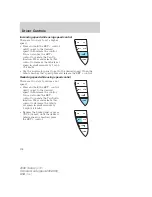 Предварительный просмотр 102 страницы Ford 2008 Taurus Owner'S Manual