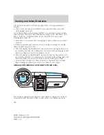 Предварительный просмотр 162 страницы Ford 2008 Taurus Owner'S Manual