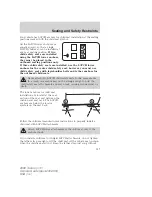 Предварительный просмотр 187 страницы Ford 2008 Taurus Owner'S Manual