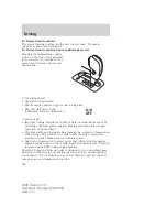 Предварительный просмотр 234 страницы Ford 2008 Taurus Owner'S Manual