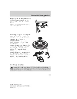 Предварительный просмотр 255 страницы Ford 2008 Taurus Owner'S Manual