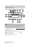 Предварительный просмотр 22 страницы Ford 2009 Crown Victoria Owner'S Manual