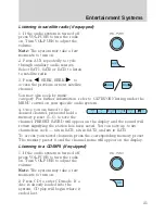 Предварительный просмотр 22 страницы Ford 2009 Edge Owner'S Manual