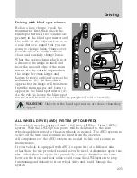 Preview for 236 page of Ford 2009 Edge Owner'S Manual