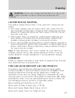 Preview for 278 page of Ford 2009 Edge Owner'S Manual