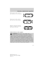 Preview for 117 page of Ford 2009 Escape (Spanish) Owner'S Manual