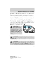 Предварительный просмотр 153 страницы Ford 2009 Escape (Spanish) Owner'S Manual