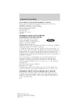 Предварительный просмотр 292 страницы Ford 2009 Escape (Spanish) Owner'S Manual