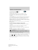 Предварительный просмотр 62 страницы Ford 2009 Expedition Owner'S Manual