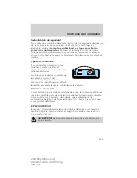 Предварительный просмотр 125 страницы Ford 2009 Expedition Owner'S Manual