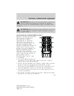 Предварительный просмотр 247 страницы Ford 2009 Expedition Owner'S Manual