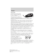 Предварительный просмотр 352 страницы Ford 2009 Expedition Owner'S Manual