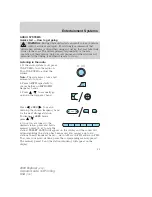 Preview for 21 page of Ford 2009 Explorer Owner'S Manual