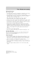 Preview for 271 page of Ford 2009 Explorer Owner'S Manual