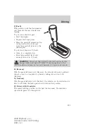 Preview for 291 page of Ford 2009 Explorer Owner'S Manual