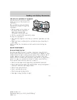 Предварительный просмотр 161 страницы Ford 2009 F-150 Owner'S Manual