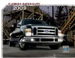 Предварительный просмотр 1 страницы Ford 2009 F-Series Super Duty Brochure & Specs