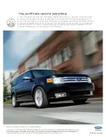 Предварительный просмотр 3 страницы Ford 2009 FLEX Brochure & Specs