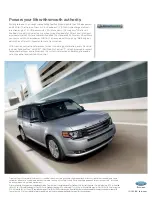 Предварительный просмотр 8 страницы Ford 2009 FLEX Brochure & Specs