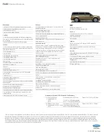 Предварительный просмотр 12 страницы Ford 2009 FLEX Brochure & Specs