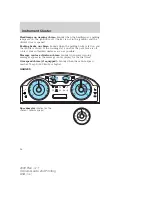 Предварительный просмотр 16 страницы Ford 2009 FLEX Owner'S Manual