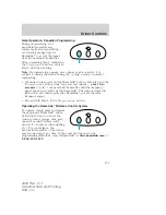 Предварительный просмотр 115 страницы Ford 2009 FLEX Owner'S Manual