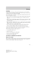 Предварительный просмотр 269 страницы Ford 2009 FLEX Owner'S Manual