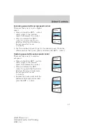 Предварительный просмотр 57 страницы Ford 2009 Focus Owner'S Manual