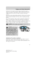 Предварительный просмотр 117 страницы Ford 2009 Focus Owner'S Manual