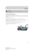 Предварительный просмотр 165 страницы Ford 2009 Focus Owner'S Manual