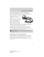 Предварительный просмотр 87 страницы Ford 2009 Mariner Owner'S Manual