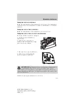 Предварительный просмотр 101 страницы Ford 2009 Mountaineer Owner'S Manual