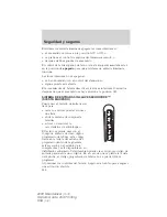 Предварительный просмотр 164 страницы Ford 2009 Mountaineer Owner'S Manual