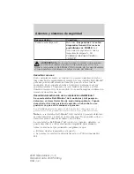 Предварительный просмотр 204 страницы Ford 2009 Mountaineer Owner'S Manual