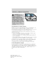 Предварительный просмотр 222 страницы Ford 2009 Mountaineer Owner'S Manual