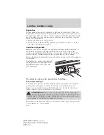 Предварительный просмотр 282 страницы Ford 2009 Mountaineer Owner'S Manual