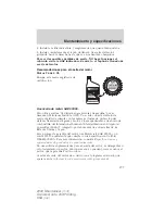 Предварительный просмотр 377 страницы Ford 2009 Mountaineer Owner'S Manual