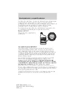 Предварительный просмотр 378 страницы Ford 2009 Mountaineer Owner'S Manual