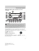 Предварительный просмотр 447 страницы Ford 2009 Mountaineer Owner'S Manual