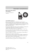 Предварительный просмотр 769 страницы Ford 2009 Mountaineer Owner'S Manual